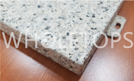 Kết cấu đá nổi PVDF Tấm nhôm tráng với móc treo thông thường