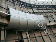 Tấm nhôm kiến ​​trúc ngoại thất SGS 1.5MM / Tấm mặt tiền kim loại Lớp phủ PPG