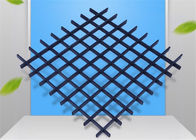 Chiều rộng hình tam giác Lưới trần nhôm 10mm Lớp phủ Akzo Nobel